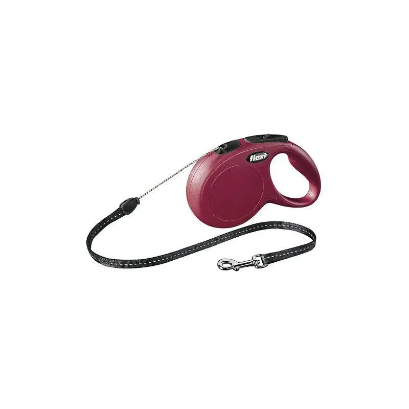 Flexi-line Classic Rød  12kg   8m 201-458