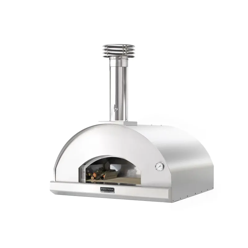 Fontana Forni Marinara Inox Pizzaovn Uden Vogn