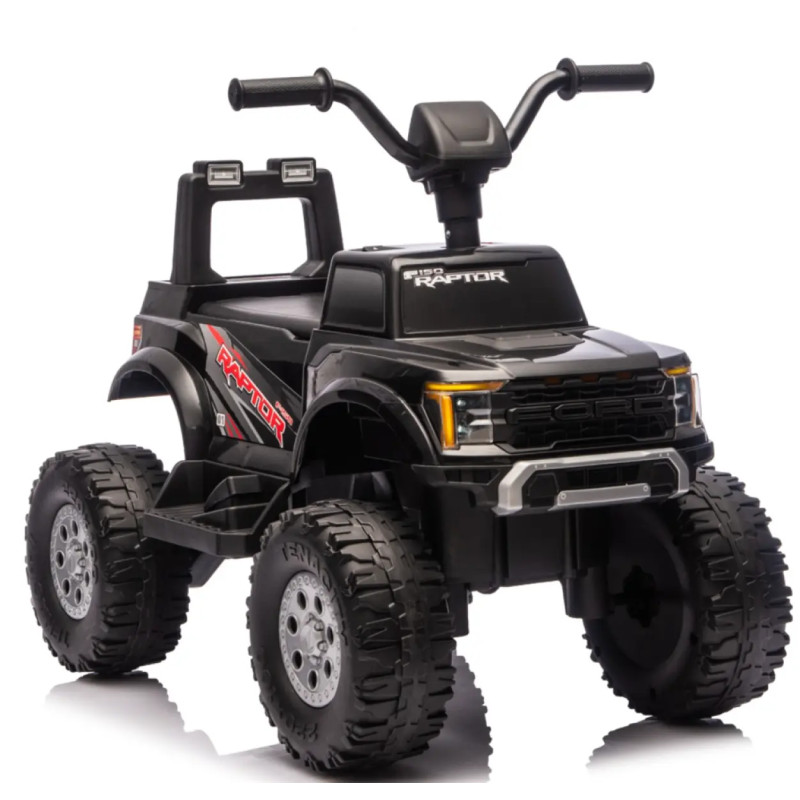 Ford F150 Raptor Sort 12v Elbil 6951479