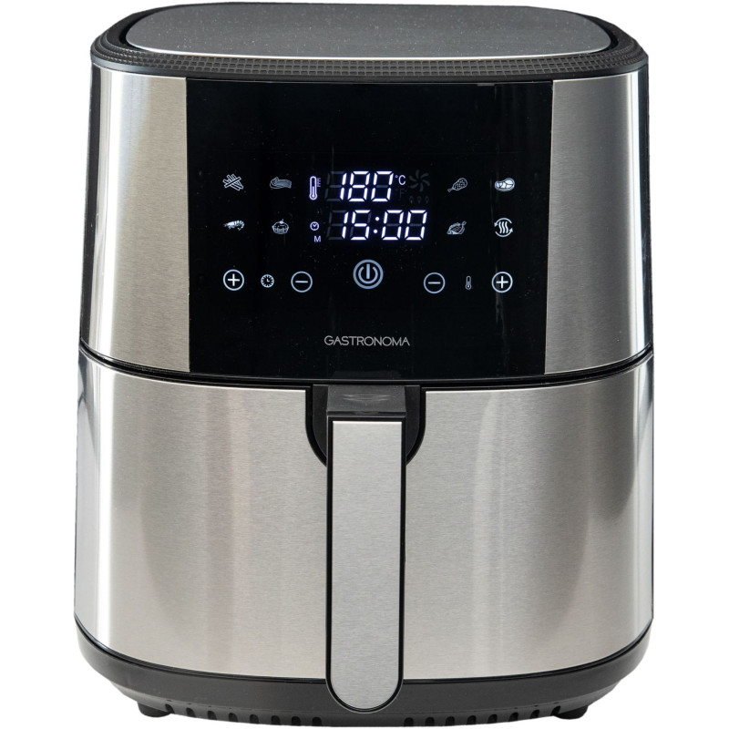 Gastronoma Airfryer 1800w  8l   Stål Airfryer
