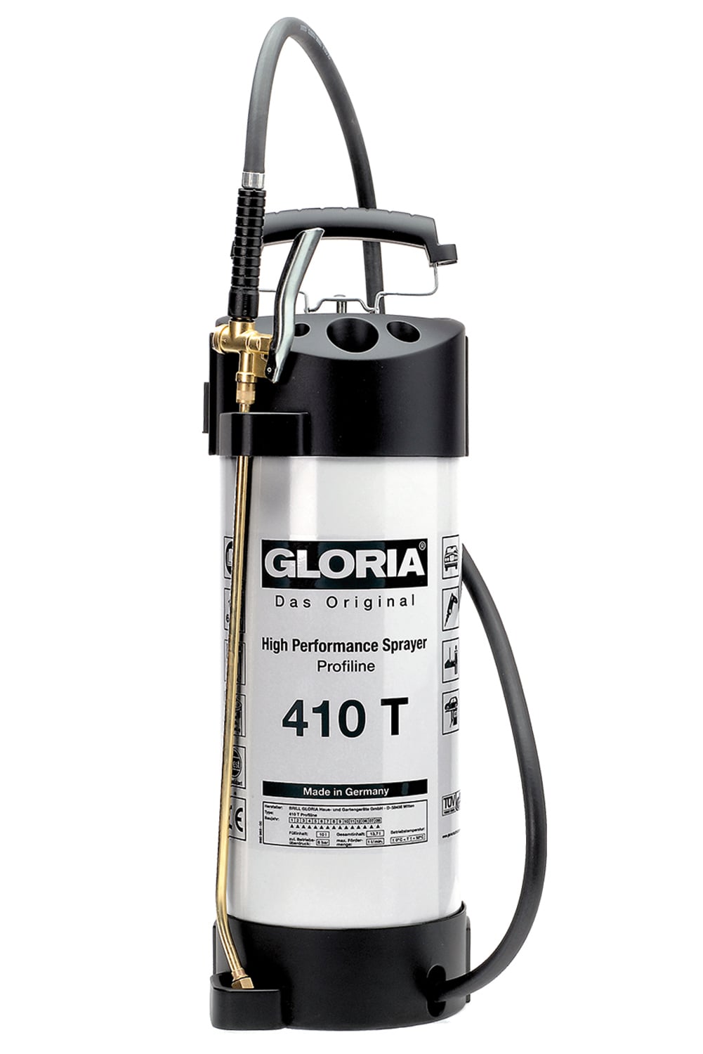 Gloria Trykspr  Metal 410t 10 Ltr