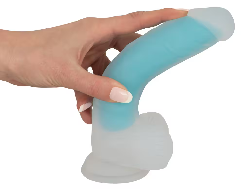 Glow In The Dark Silicone Dildo