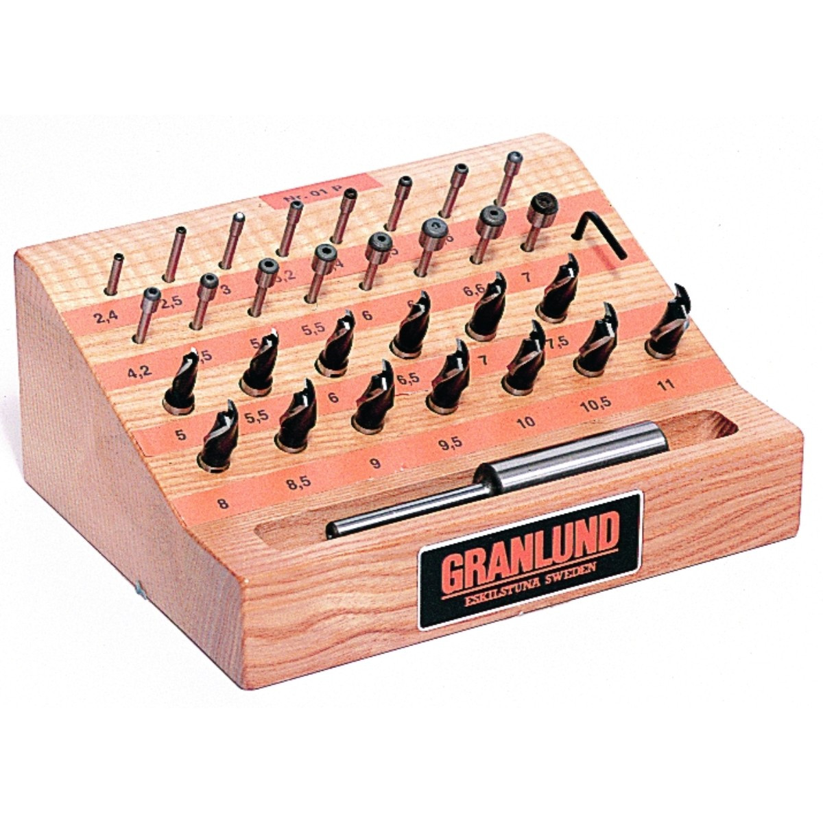 Granlund Tapborsæt Type 01p  M2  -m6