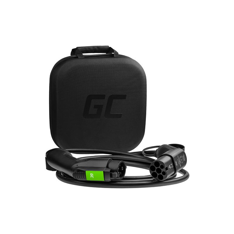 Greencell Ladekabel Elbil Ev20 Typ1 5m Ladekabel