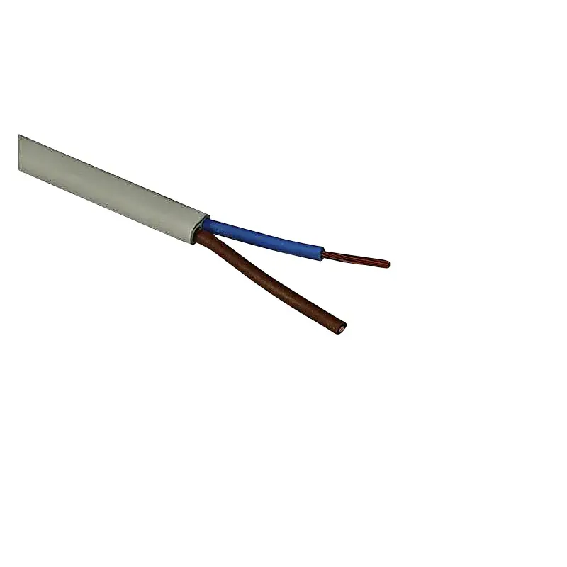Gripo Ledn  Flad 2x0 75  10m  H03vvh2-  Hvid 20235