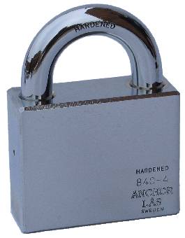 Hänglås 840- B50 Kartongförp