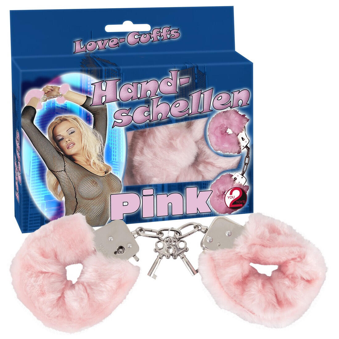 Håndjern Pink You2toys