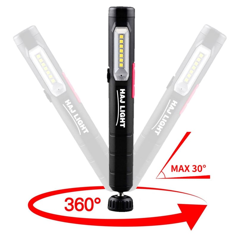 Haj Light Genopladelig Pen-light 220   80 Lumen