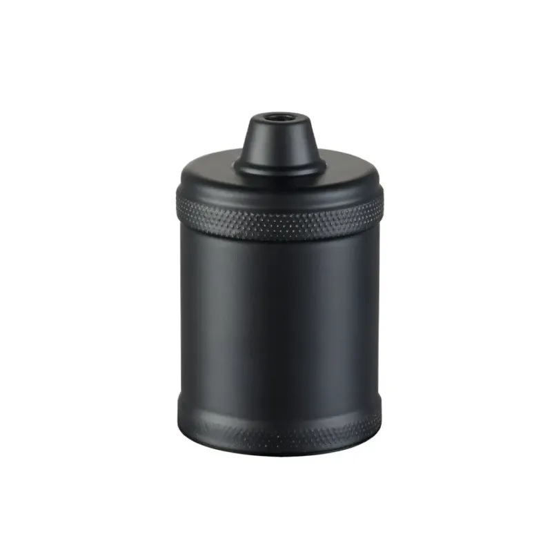 Halo Design Fatning  Raw  Metal E27 Sort 717514
