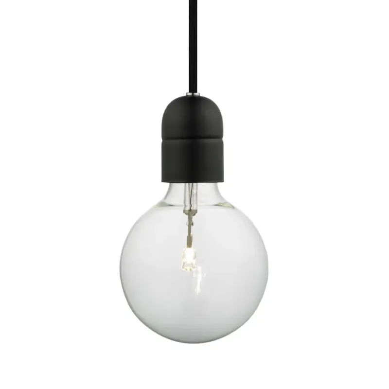Halo Design Fatningssæt New E27 Sort 741465