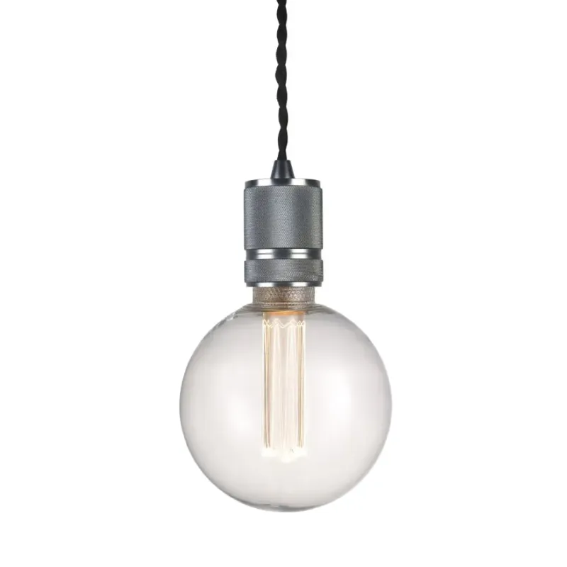 Halo Design Halo Fatningssæt E27  Gun-black 717842