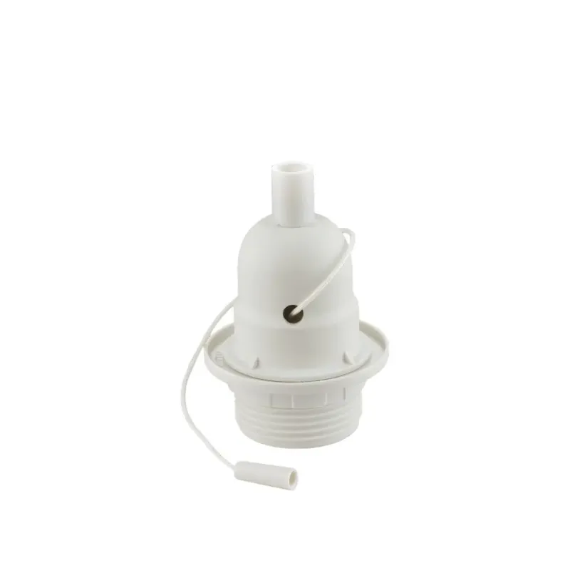 Halo Design Plastfatning Med Snorafbryder  Hvid 717682