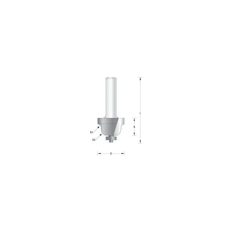 Hikoki   Mm Roman Ogee Bit With Ball 66754097