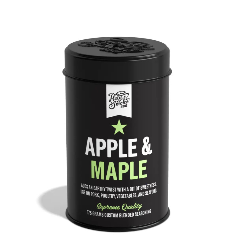 Holy Smoke Bbq Apple   Maple Krydderiblanding 175