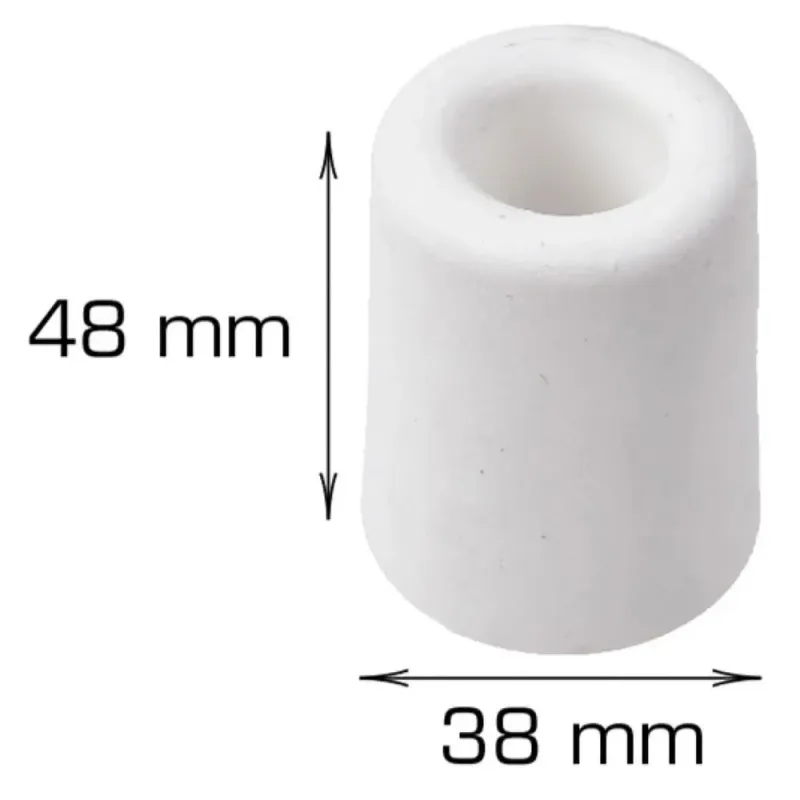 Home It Dørstopper ø38   48 Mm  Hvid Plast
