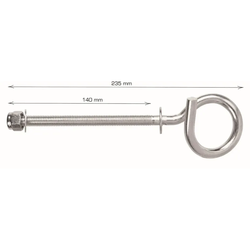 Home-it Gyngekrog M12   140 Mm Elforzinket