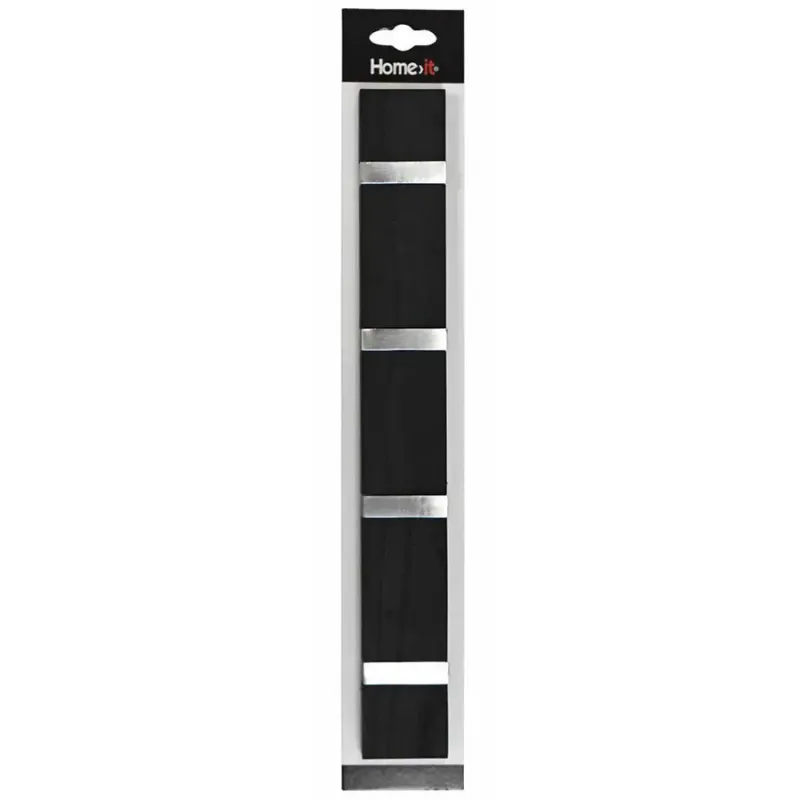 Home-it Knagerække Knager Flex Sort Eg 12724