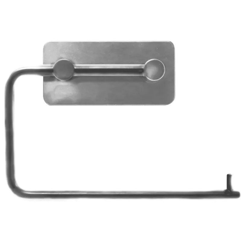 Home-it Selvklæbende Toiletpapirholder 15     10       Cm Krom