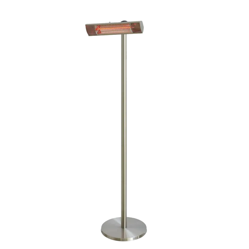 Hortus Terrassevarmer Gulvmodel 1500    Gt  Sølv 211-398
