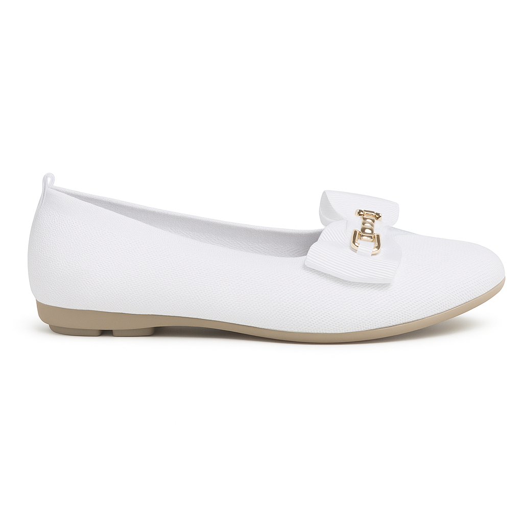 Hvid Elegant Slip-in 41