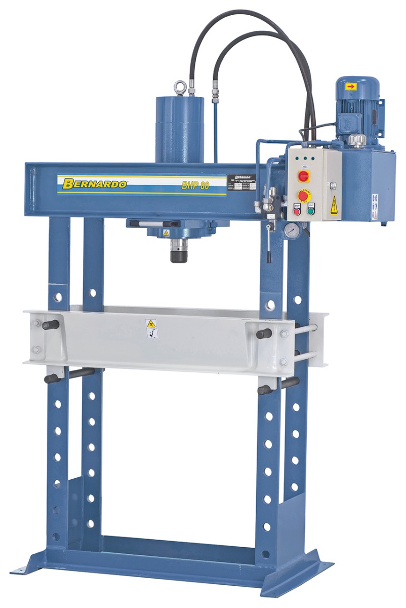 Hydr  Værkstedspresse Med Flytbar Cylinder Bhp 80