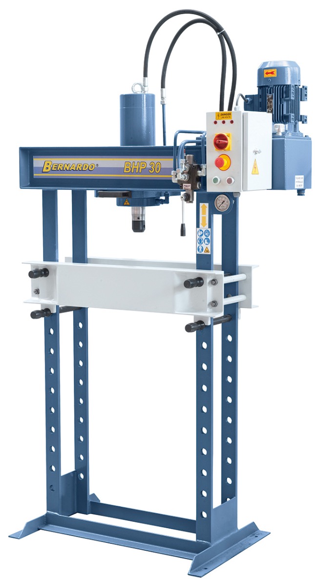 Hydr  Værkstedspresse Med Flytbar Cylinder Bhp 30