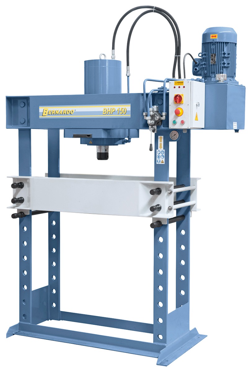 Hydr  Værkstedspresse Med Flytbar Cylinder Bhp 150