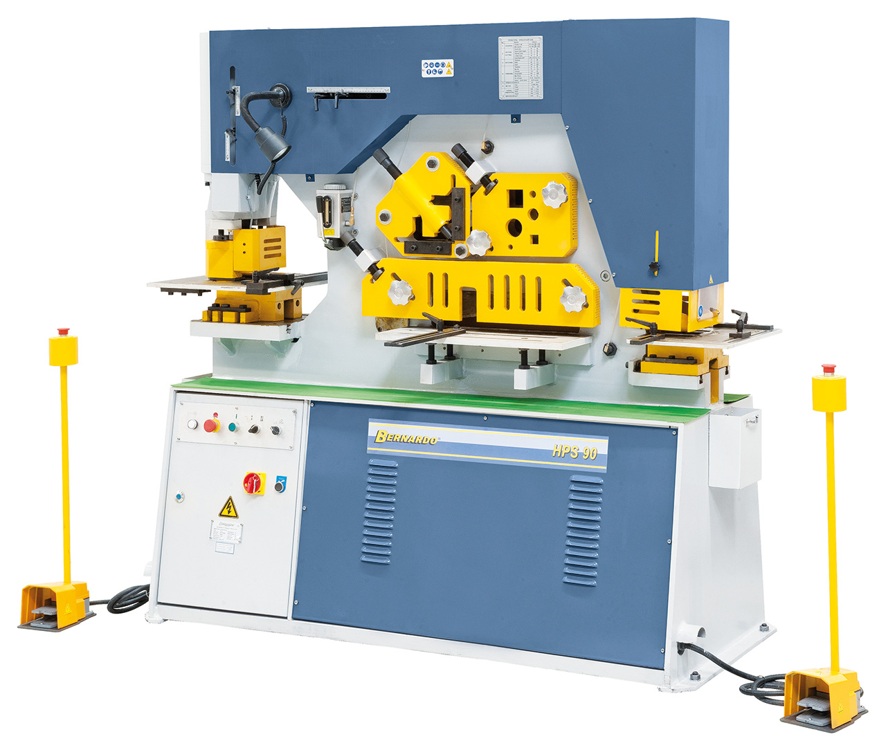 Hydraulisk Profiljernssaks Og Lokkemaskine Hps 90