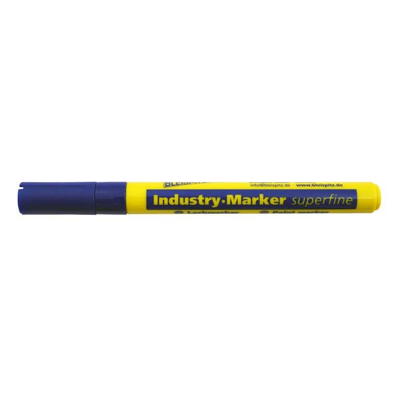 Industri Marker     Mm Blå Rund Spids  Model 0839