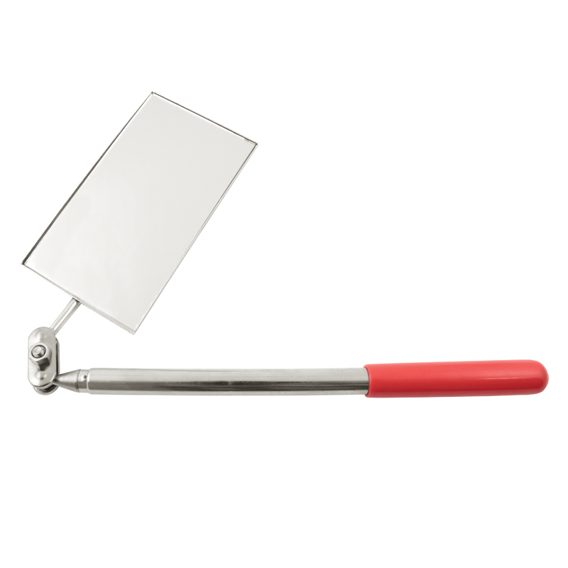 Inspektionsspejl 51x89 Mm Led-delt Og Med Teleskop Max   480 Mm