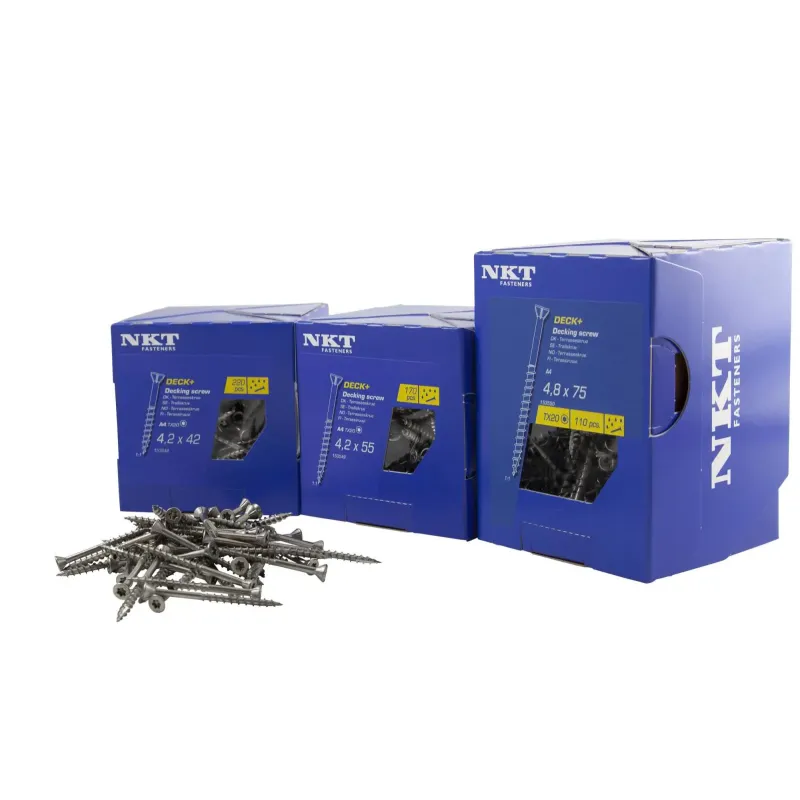 Itw Fasteners  Rustfrit Kv  A4 Terrasseskrue       35 137985