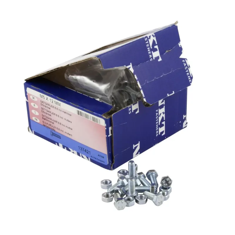 Itw Bolt Elforzinket Stålbolt M5 12 137421