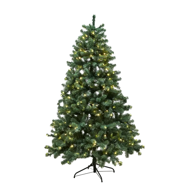 Juletræ Kunstig Pvc Aske  Klasse    100x48 Cm   Led Nordic Winter