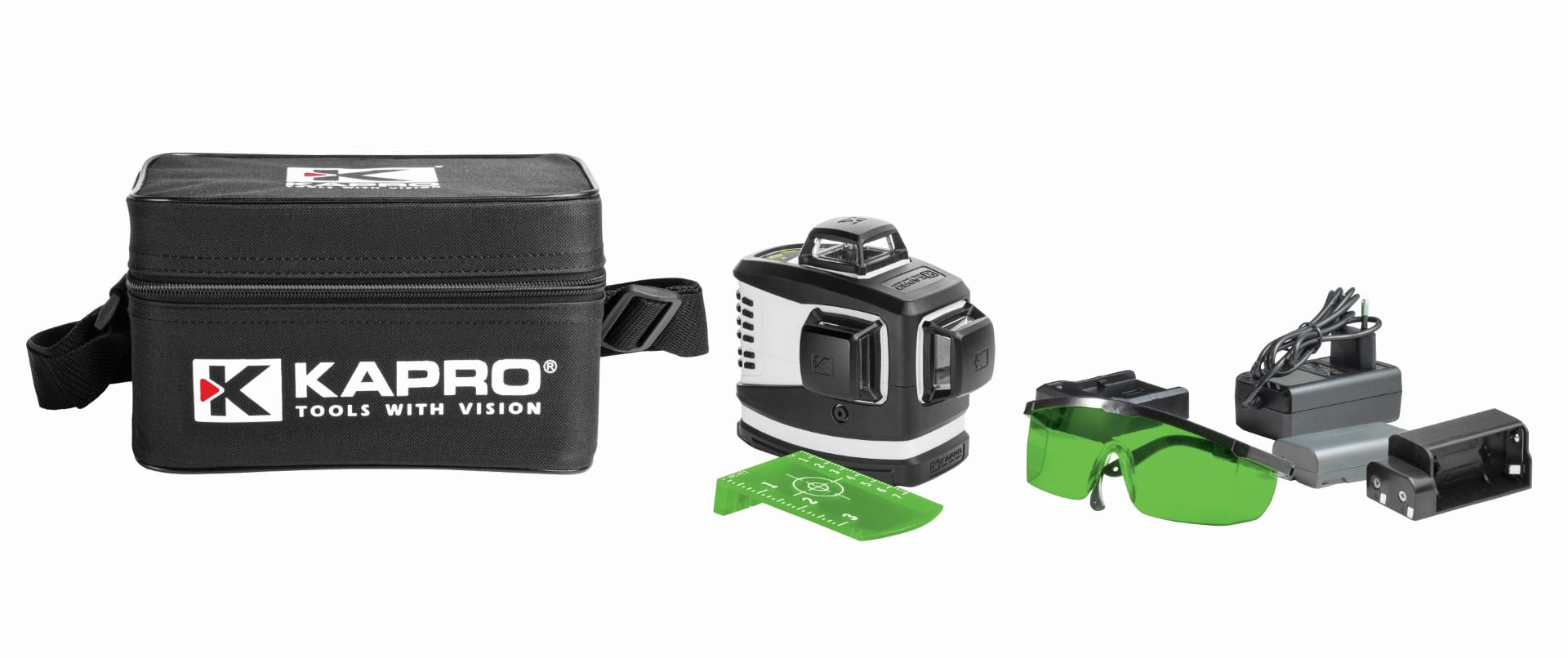 Kapro 883gb Prolaser 3d All-lines Krydslaser Grøn 360â  Streger
