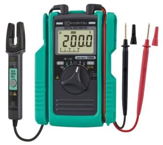 Kewmate 2000   Multimeter Med 60a Ac Dc åben Strømtang