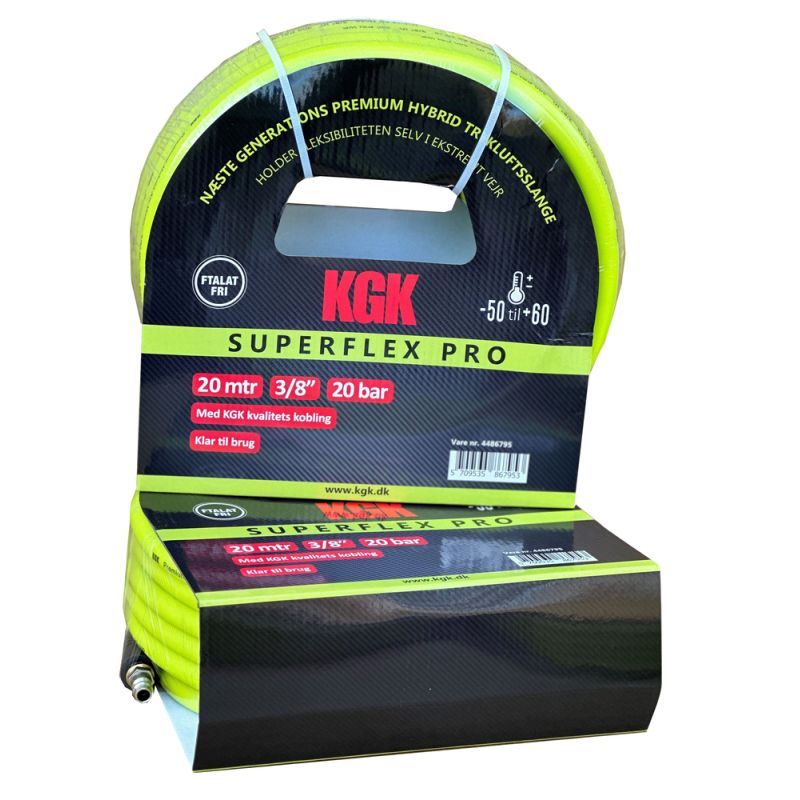 Kgk Trykluft-slange 20 Mtr      Kgk Superflex Pro