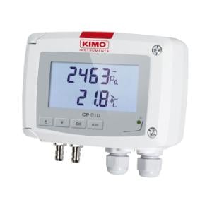 Kimo Cp211-ho-   Differenstryktransmitter Med Mulighed For Måling Af Lufthastighed Og Flow