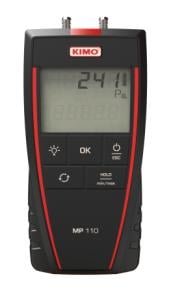 Kimo Mp110s Micromanometer   Kalibreringscertifikat