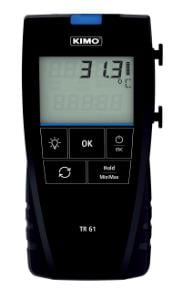 Kimo Tr61     Kanals Præcisionstermometer Til Pt100 Prober