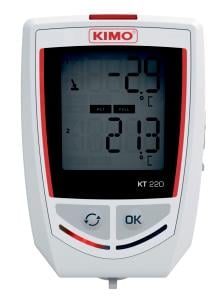 Kistock Kt220-  Med   Intern Temperaturføler Og   Eksternt Input
