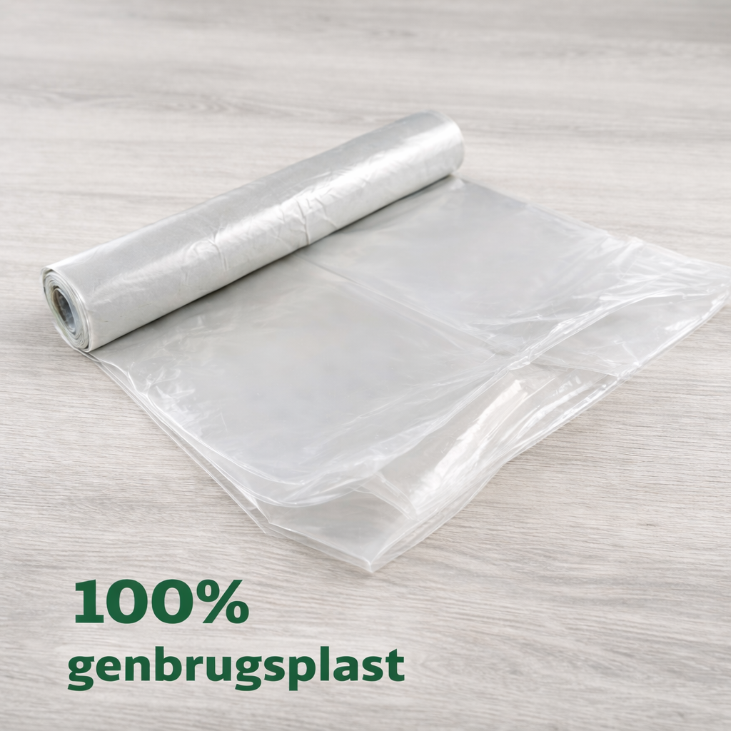 Klare Affaldssække 100 Liter   70ã 110cm  10 Stk