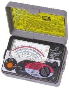Kyoritsu 3132 Isolationstester   Voltmeter   Ohmmeter Gennemgangstest