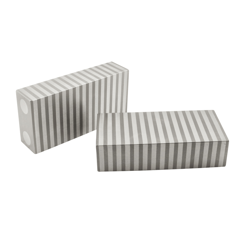 Lamel Blokke 100x50x25 Mm   Sæt  Stål-alu