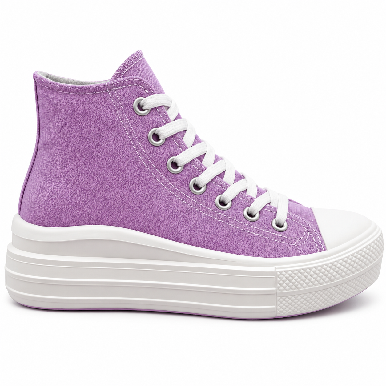 Lavender High Platform Sneaker 40