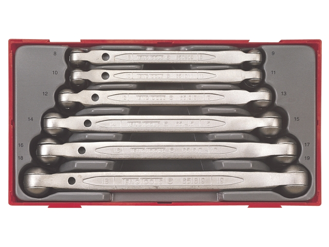 Ledtopnøglesæt Teng Tools Tt6506