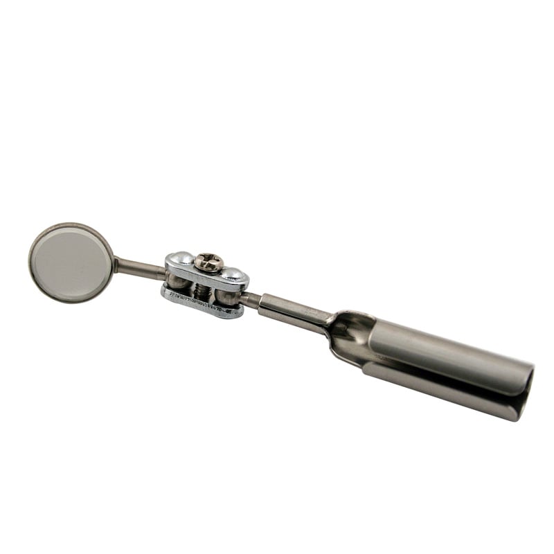 Løst Spejl ø14 Mm   -clip  Til Inspektionsspejl Med Led-lys