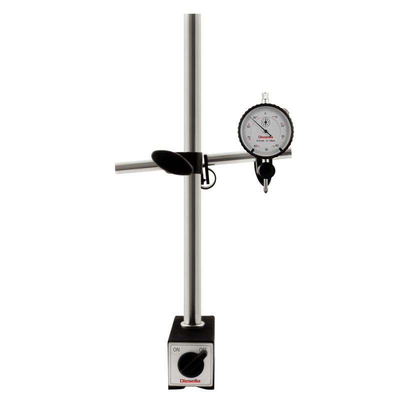 Magnet Målestativ 130 Kg ø20 Mm Søjle   355 Mm On Off Magnet