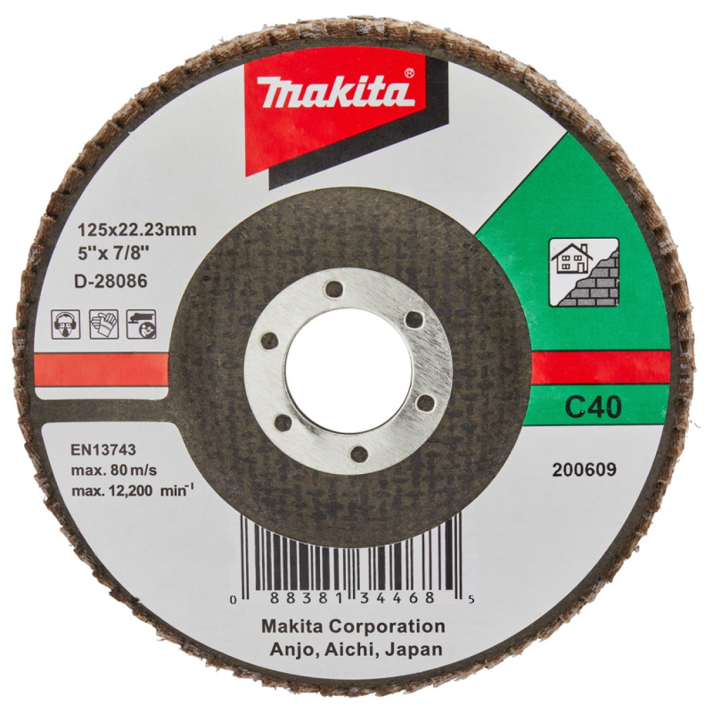 Makita Slibeskive 125 C40  -28086