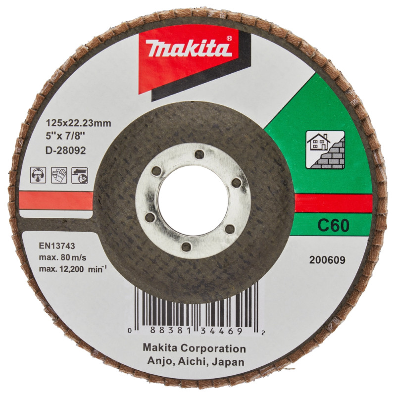 Makita Slibeskive 125 C60  -28092