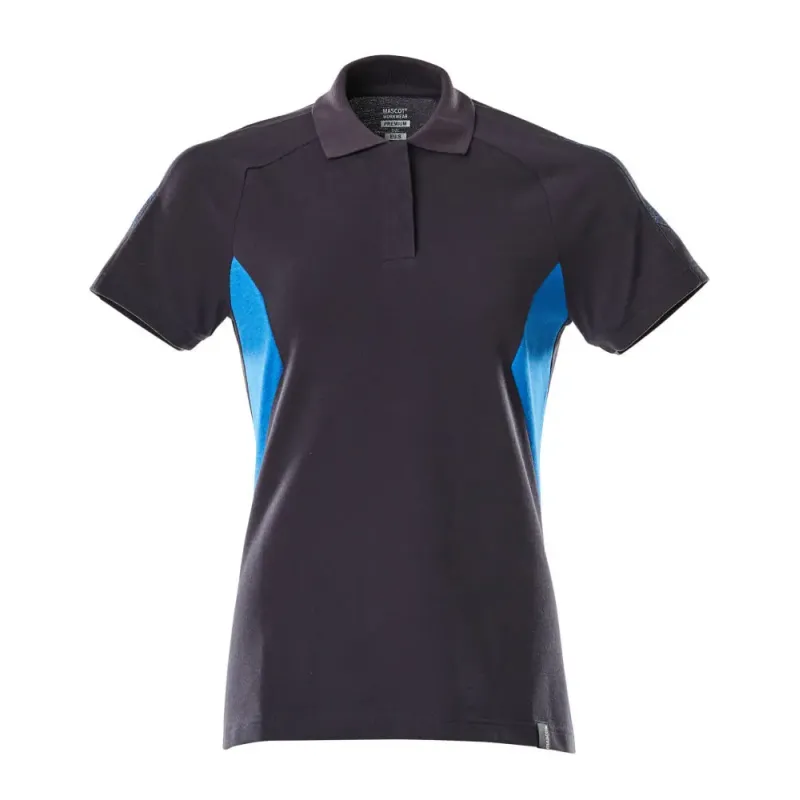 Mascot  Accelerate Poloshirt 18393-961 Dame Mørk Marine-azurblå